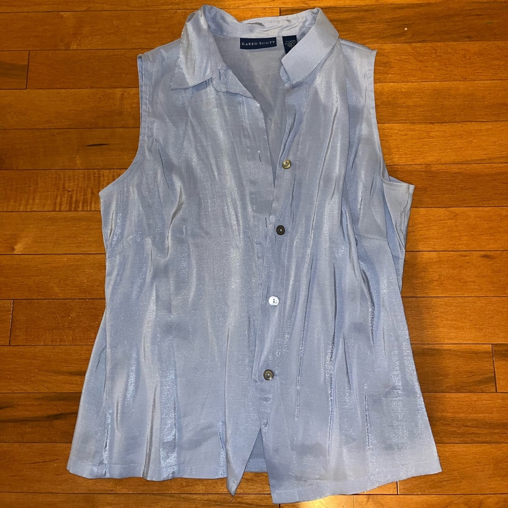 Blue blouse